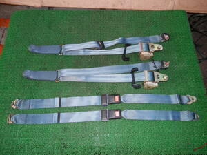 *3312-001 S55 Isuzu 117 coupe PA96 seat belt set 