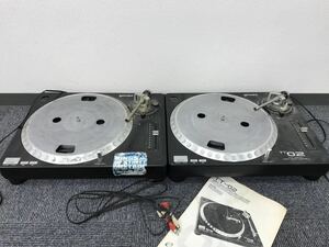 3956 レコードプレーヤー オーディオ機器 テーブル gemini ブラック DJ TT02