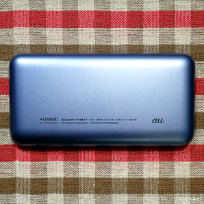 4G LTE SIMフリーモバイルルータ W06 ブラック AU版（中古） povo・Rakuten・WiMAX 2+・格安sim（Docomo・AU・Softbank系）の画像5