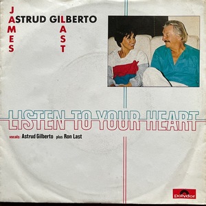 【試聴 7inch】James Last & Astrud Gilberto / Listen To Your Heart, Champagne And Caviar 7インチ 45 ソフトロック Soft Rock