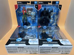 McFarlane Toys DC Multiverse Batman & Robin, Poison Ivy, Batgirl 4体セット マクファーレン バットガール バットマン&ロビン 等
