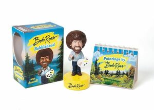 ★新品★送料無料★ボブ・ロス 絵画教室 バブルヘッド Bob Ross Bobblehead★ミニフィギュア