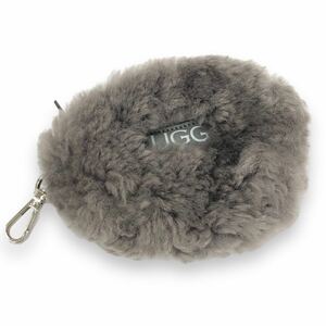 [232036]UGG UGG coin case change purse . case charm fur gray 