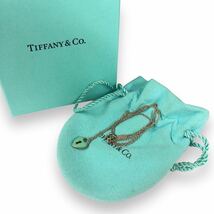 【231709】Tiffany&Co. ティファニー ハートロック シルバー ネックレス_画像1