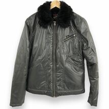 【231250】Lee SANFORIZED Outerwear リー アウター ジャケット フェイクファー メンズ ヴィンテージ サイズL_画像1