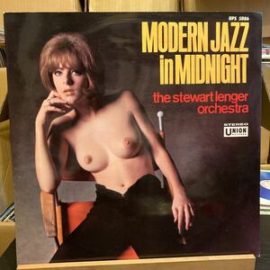 スチュアート・レンジャー楽団【Modern Jazz In Midnight】LP レコード Union Records UPS-5086 Jazz