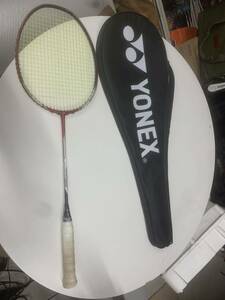 １円スタートYONEX バドミントンラケット ラケット ヨネックス NANORAY 220 ケース付き