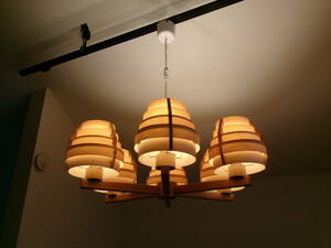 JAKOBSSON LAMP　ヤコブソンランプ　6灯　ペンダントライト　yamagiwa　ヤマギワ　北欧　照明　