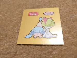 第200弾 ミブリム＆ラルトス / ポケモンデコキャラシール 第一パン