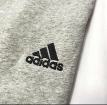 ▲新品【メンズO/ウエスト83〜86cm】 灰 adidas ゴルフにお勧め アディダス スウェット ジョガーパンツ テーパード フリース 裏起毛_画像7