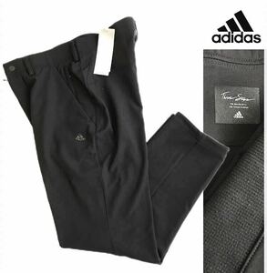 新品【メンズXL(O)】黒ブラック 秋冬 アディダス adidas ゴルフ パンツID 2.0 ウォーム ウインドパンツ 厚手 定価9889円 アンクル丈