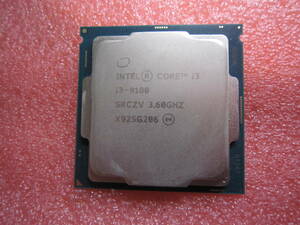 7940★Intel CPU Core i3-9100 3.60GHZ SRCZV 動作品