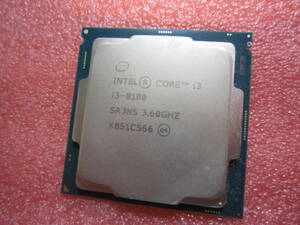 7947★CPU Intel Core i3-8100 3.60GHZ SR3N5 動作品