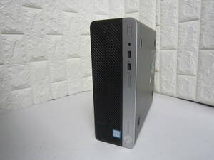 8122★HP ProDesk 400 G6 SFF Core i3 9100 HDD/無 メモリ/4GB　BIOS確認