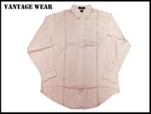 USA サイズ ワイドボデイー リラックス 新品VANTAGE　USA PINK MENS DRESS SHIRT SALE _画像1