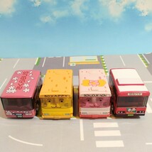 【チョロQ かわいいバスセット】未使用 タカラ 箱根ユネッサン ボザッピィ ボンジャー・ノン 明光バスパンダ号 廿日市市さくらバス _画像2