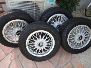 BBS RG162 三菱純正 215/60 R16 0322付き