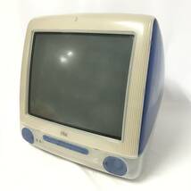 MF1/77　Apple アップル iMac M5521 ブルー 一体型PC OSX 起動OK 本体のみ 現状品 ジャンク品_画像1