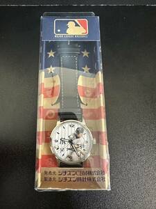 未使用　保管品　シチズン メジャーリーグ ベースボール 公認ウォッチ 松井秀喜 腕時計 不動品 CITIZEN MLB