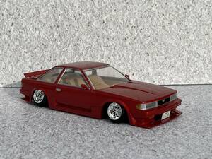 1/24　MZ10ソアラ　SOARER　完成品　旧車　暴走族車　街道レーサー　グラチャン　シャコタン　改造車　深リム弥生　ヤングオート　板ハネ