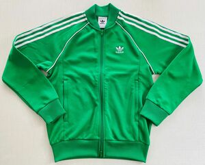 【 未使用に近い 】 美品 adidas ジャージ 希少 レア グリーン 若葉