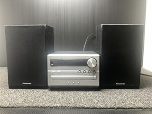 K1829 H ◆通電確認済◆ Panasonic パナソニック D-dock CDミニコンポ SA-PM250 2023年製 現状渡し ◆ジャンク◆