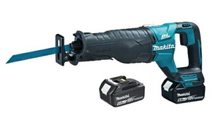 (マキタ) 充電式レシプロソー JR187DRGX バッテリBL1860Bx2本+充電器+ケース付 18V対応 makita