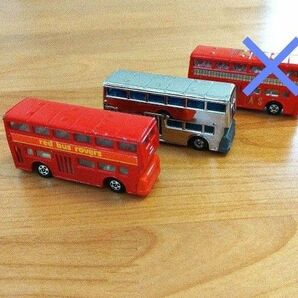 【レア美品】トミカ　ロンドンバス　銀メッキバージョン＆廃盤ロンドンバス　2台セット