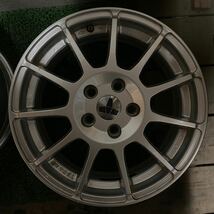 TECMAGホイール 16インチ 16×6.5J OFF;+50 PCD:108-5h ハブ径;約60mm 傷あり、サビあり 4本　_画像5