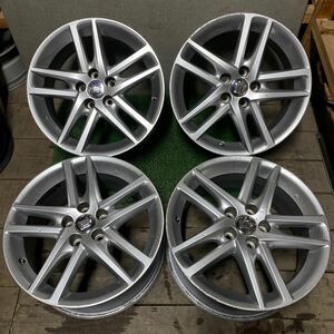 TOYOTA純正 クラウンホイール 18インチ 18×8J OFF;+45 PCD;114.3-5H ハブ径;約57mm 傷あり、ガリ傷あり、サビあり 4本