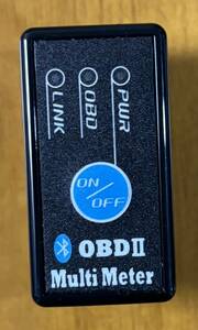 OBDⅡドングル/マルチメーター MAXWIN M-OBD-V02A（ELM327 Bluetoothデバイス）汎用スキャンツール /車両診断 