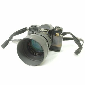 1円【ジャンク】CONTAX コンタックス/フィルムカメラ Planar 1.4/85/Carl Zeiss/78