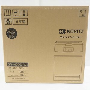 1円【未使用】NORITZ ノーリツ/ガスファンヒーター/GFH-4006S-W5/79