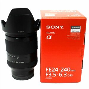 【美品】SONY/ソニー FE24-240mm F3.5-6.3 OSS SEL24240 Eマウント 光学式手ブレ補正機構 交換レンズ/カメラ用品【69】