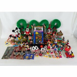 1円【ジャンク】Disney ディズニー/ミッキーマウス クリスマスリースなど 当時物グッズまとめセット/81