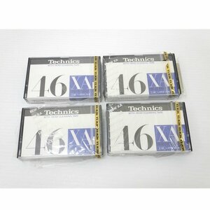 1円【ジャンク】Technics テクニクス/カセットテープ ４点セット/RT-46XAⅡ/88