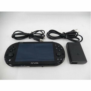 1円【良品】 SONY ソニー/PSVita PlayStationVita ブラック/PCH-2000/85