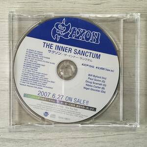 SAXON THE INNER SANCTUM PROMO ONLY