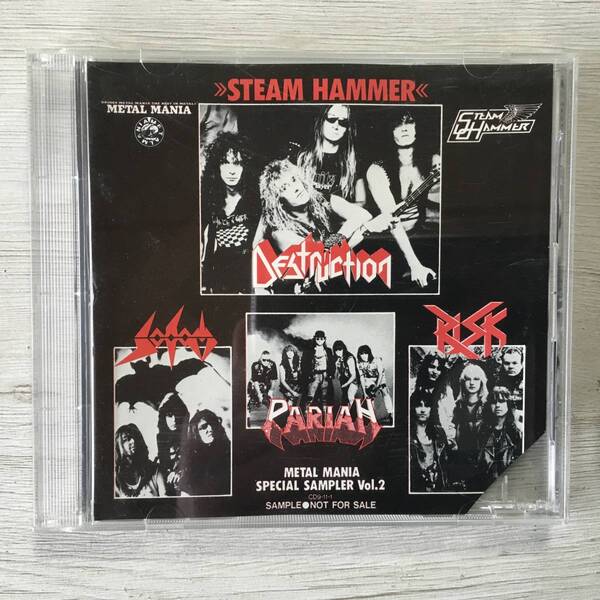 METALMANIA SPECIAL SAMPLER VOL.2　DESTRACTION SODOM PARIAH RISK　PROMO ONLY