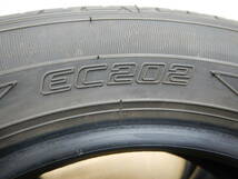 送料込！MM【F1924】ダンロップ DUNLOP EC202 タイヤ2本【155/65/R13/73S】【2022年製】_画像4