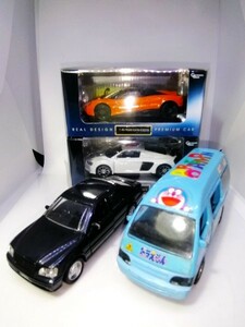 1/43 MTECH TOYOTA CROWN HIACE Penuts Club 1/43 Audi R8 1/46 PAGANI HUAYRA ROADSTER クラウン ハイエース アウディ パガーニ 4台セット