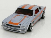 Hot WHeeLs 65 MUSTANG 2+2 FASTBACK 改 アルミ 深リム ローダウン 改造 ムスタング ファストバック ミラー カスタム_画像5