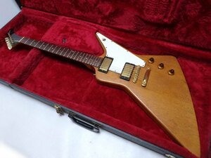 Gibson Custom Shop Edition Heritage Series Korina Explorer Antique Natural 1983 Gibson collie na Explorer Vintage 