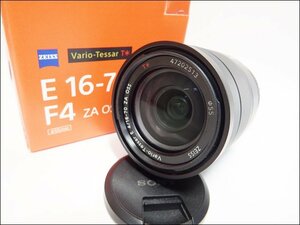 美品 SONY/ソニー◆Vario-Tessar T＊ E 16-70mm F4 ZA OSS/SEL1670Z◆ソニーEマウント用交換レンズ 標準ズーム 手ブレ補正 元箱付