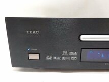 TEAC ティアック DV-15 ユニバーサルプレーヤー SACD/CD/DVD リモコン付き_画像3