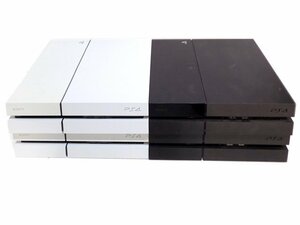 ◆SONY/PS4 4台 まとめ売り/CUH-1100A/CUH-1200A◆500GB プレステ4 本体のみ ジャンク 封印有無混在