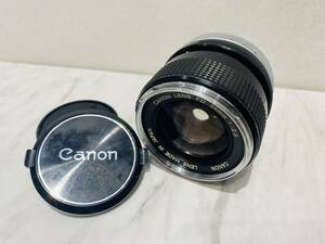 A639⑪ 1円～ CANON LENS FD 24mm 1:2.8 キヤノン MF一眼用レンズ 広角単焦点 現状品