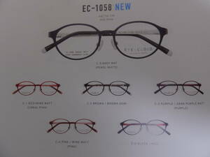 ★定価の６０％オフ★新作　アイクラウド　EYECLOUD　EC1058/46-16-134★質問欄へカラー在庫確認必要★