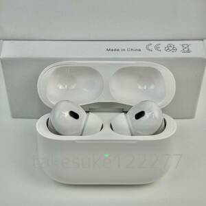 最新 AirPods Pro第2世代 互換品 ワイヤレスイヤホン Bluetooth 5.3 TWS イヤホン 充電ケース付 高品質 Android iPhone 8 X 11 12 13 14 15