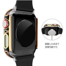 アップルウォッチ カバー 40mm ピンク ＆ シルバー Apple Watch 取り付け簡単 超軽量型 画面保護 耐衝撃 Series6 5 4 SE SE2 SE2023_画像4